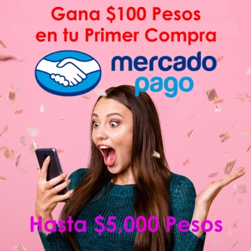 MercadoPago y CASTelecom Te Regalan $100 pesos para tu primer compra o pago en los primeros 7 dias 168 horascon las app MercadoPago de MercadoLibre MELI
