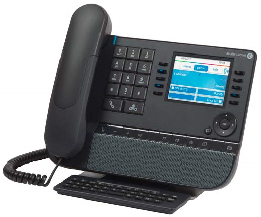 Alcatel-Lucent 8058 Telefonos IP Premium Deskphone Serie 8 OmniPCX Enterprise Communication Server, OXO, OXE Communication Server, OXE Appliance Server