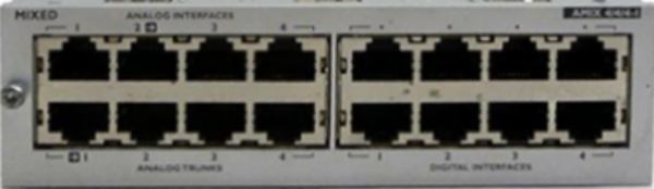 Alcatel-Lucent OmniPCX Office OXO RCE ANALOG DIGITAL INTERFACES ANALOG TRUNKS MIX 4/4/4