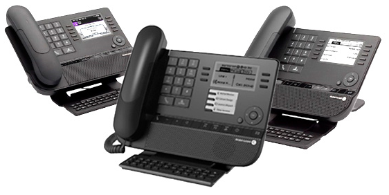 Alcatel-Lucent Telefonos IP Premium Deskphone Serie 8 OmniPCX Enterprise Communication Server, OXO, OXE Communication Server, OXE Appliance Server