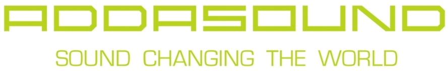 AddaSound Sound Changing The World Logotipo El sonido que cambia el mundo CASTelecom