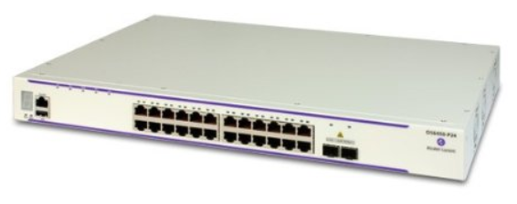 Alcatel-Lucent OmniSwitch 6450-P24 - switch - 24 ports - managed Part Number: OS6450-P24 Gigabit Ethernet Ports 24 x 10/100/1000 (PoE+) + 2 x SFP+ Power Over Ethernet PoE+ Virtual interfaces VLANs 4000