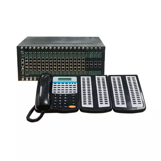 Excelltel Conmutador PABX de Alta Capacidad y Alta Densidad Intercom System PBX TP256 Frente CASTelecom