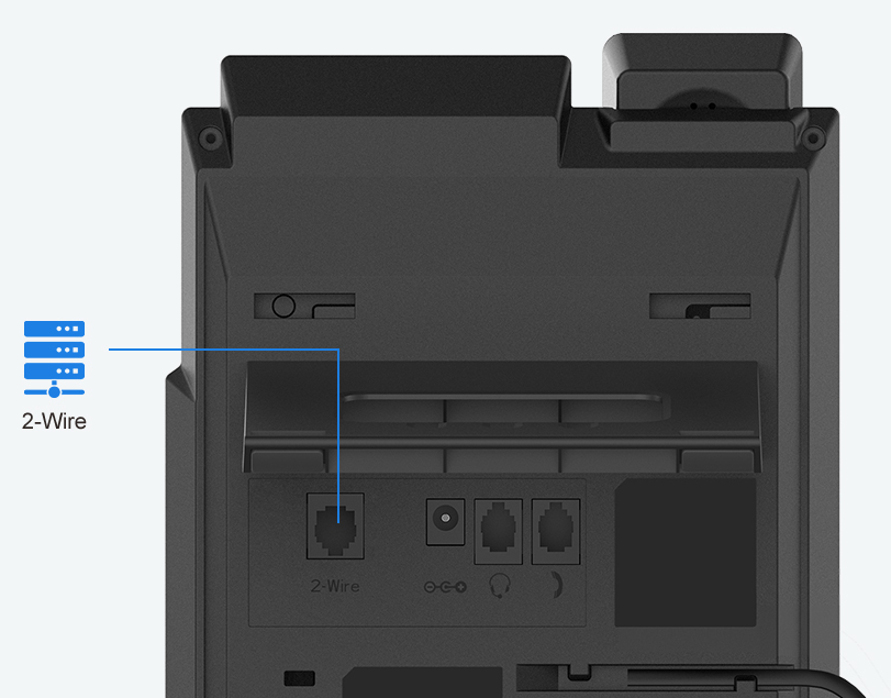 Fanvil X303-2W El teléfono IP de 2 cables es una versión mejorada del teléfono IP original, con un nuevo método de alimentación y suministro de red ip mediante una conexión de 2 hilos con alimentación PoE de Switch PN8 o PN24. - CASTelecom