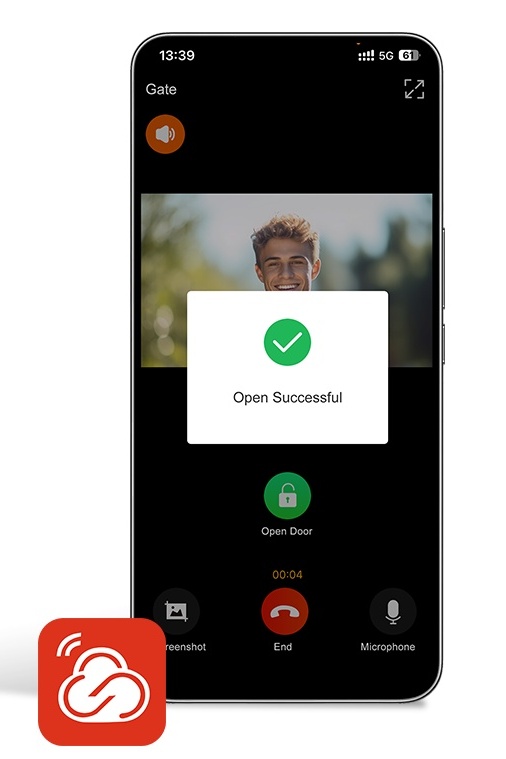 Fanvil Link App Aplicación Móvil con Licenciamiento Permanente para 5 Usuarios por cada Condominio, Villa, Casa, Departamento con Videoporteros Fanvil Serie i6 o Monitores de Interiores Fanvil Serie i5 para realizar y responder Llamadas, Abrir puertas, Generación Código QR de Acceso y Notificaciones.