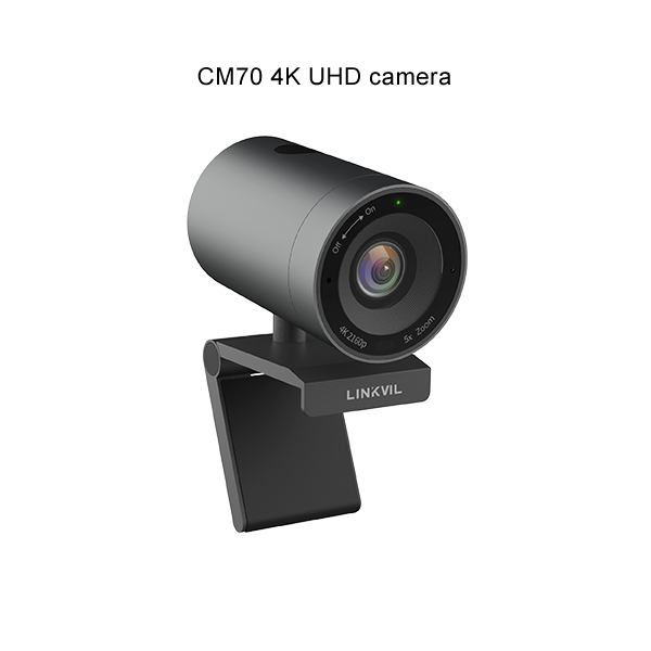 LINKVIL CA400 Solucion de Conferencia Inalambrica Todo en Uno para Salas de Reuniones Pequeñas y Medianas Camara USB CM70