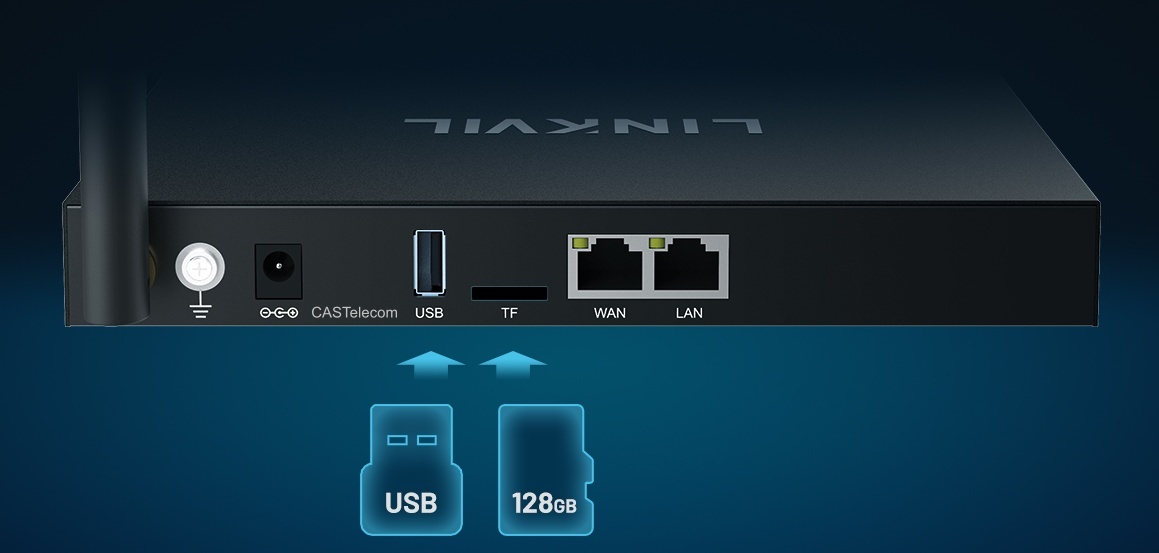 LINKVIL W712 Puerta de Enlace Gateway para Radio de Dos Vias Tipo Motorola por IP SIP RoIP, Soporta la Grabación de Llamadas de las Conversaciones de Voz de los Radios y la interface IP SIP CASTelecom