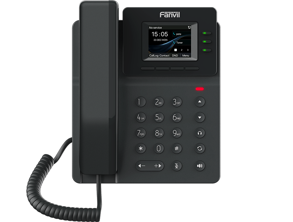 Fanvil V60P Teléfono IP 4 líneas SIP Color HD PoE - CASTelecom