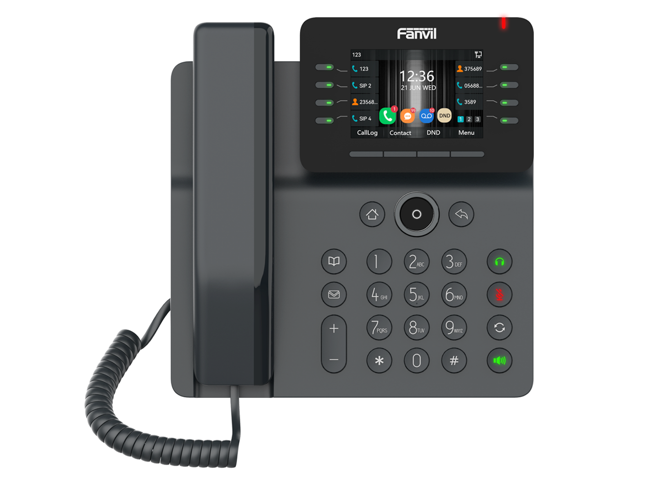 Fanvil V64 Teléfono IP WiFi 12 líneas SIP Color HD Giga PoE Bluetooth - CASTelecom