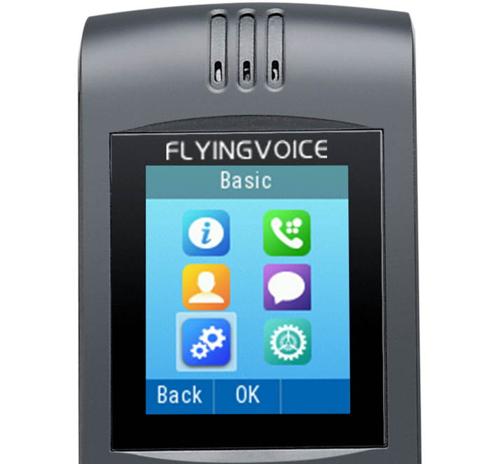 FIP16 Plus Flyingvoice Telefono Portatil Inalambrico SIP WiFi con Pantalla a Color 1.8 pulgadas retroiluminado 128 x 160 pixeles TFT CASTelecom