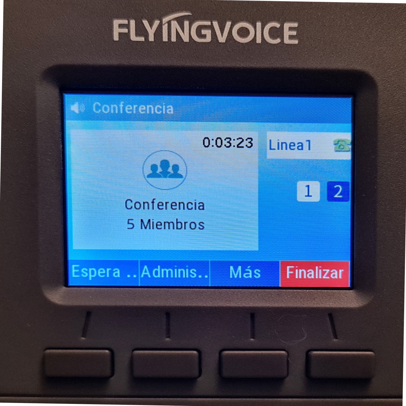 Flyingvoice Telefonos Serie FIP1x VoIP con WiFi integrado y Audio HD y compatible con Codec Opus
