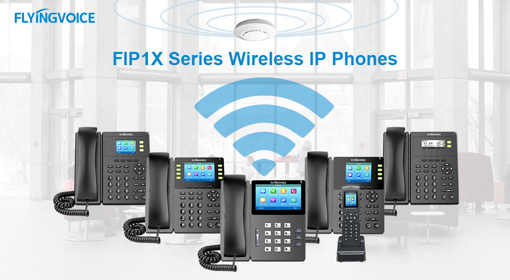 Flyingvoice Telefonos VoIP IP SIP serie FIP1x de Flyingvoice de venta en CASTelecom