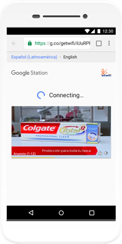 Google Station menetización de su red WiFi publica a traves de la publicidad
