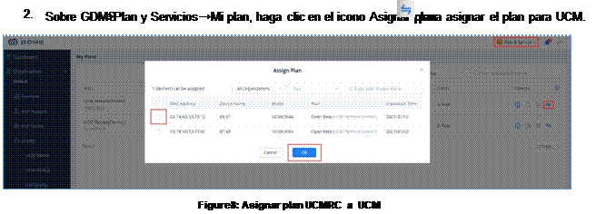 Inicie sesión en la interfaz de usuario web de GDMS y vaya a UCMRC