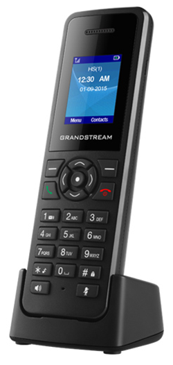 DP720 Grandstream Telefono Inalambrico DECT SOHO Negro Gama Basico para Estacion Base Pantalla color Audio HD Altavoz 20 Horas Uso 250 Horas Espera CASTelecom