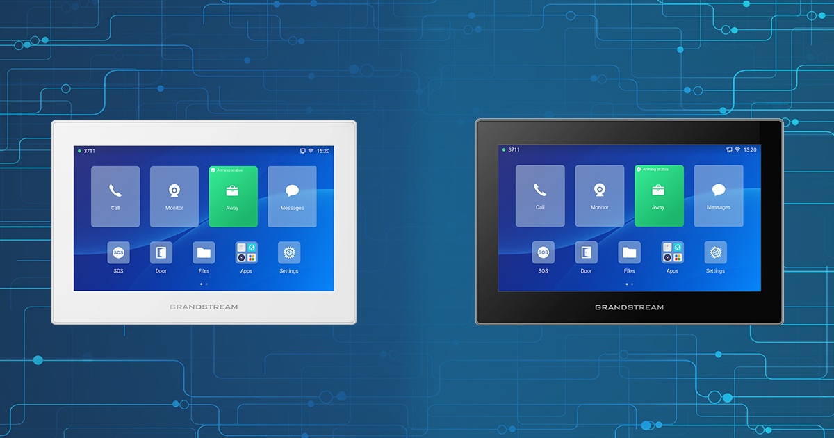 GSC3574 GSC3575 Monitor Grandstream Estacion de Intercomunicacion SIP Pantalla Tactil Cambio de Voz Android 14 Menu Personalizable WiFi 6 Bluetooth Control Total para Agendamiento de Salas y Edificios Inteligentes - CASTelecom