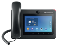 GXV3370 Grandstream Telefono WiFi Android IP 16 Lineas 16 Cuentas SIP Pantalla Tactil LCD Color 1024 600 px Camara CMOS 1 mpx Audio HD Video HD Bluetooh 4.0 Android 7 EHS TLS SRT CASTelecom