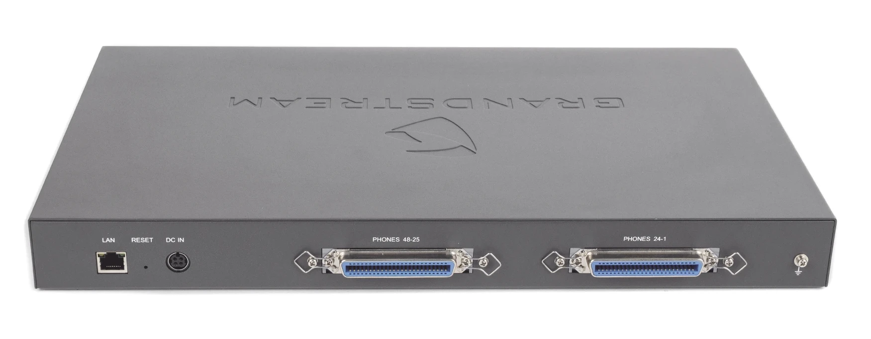GXW4248 GXW4248 V2 Adaptador Gateway VoIP de alta densidad para teléfono analógico ATA de 48 puertos FXS, 2 Conector Telco RJ21 Hembra 50 pines Atras