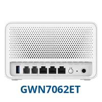 Grandstream GWN7062ET Router Inalambrico MESH Wi-Fi 6 Doble Banda 2.4G 5G MU MIMO 5 Gigabit 2 FXS CASTelecom