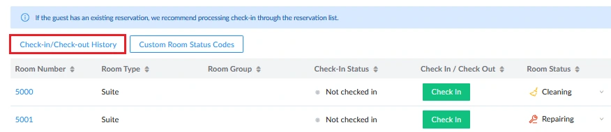 Grandstream Sistema de Gestión de Propiedad PMS Local Visual Integrado en los Conmutadores IP SIP Serie UCM para Sector Hoteles, Moteles, Resort, Cruceros, Hospitales - Botón de Historial de registro de entrada Check-in y salida Check-out - CASTelecom