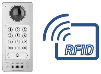 Grandstream Serie GDS Acceso RFID Codigo para Residentes y Personas Autorizadas