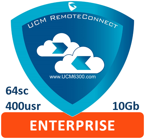 Grandstream UCMRC Remote Connect ENTERPRISE 400 Usuarios 64 Llamadas Simutaneas 10Gb de Almacenamiento NAT Firewall Transversal para conexiones remotas faciles y seguras - CASTelecom