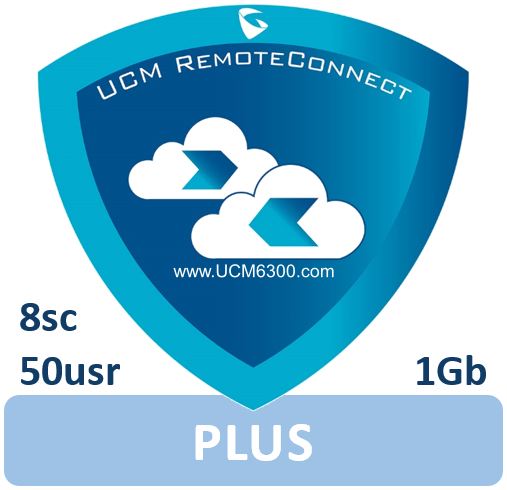 Grandstream UCMRC Remote Connect PLUS 50 Usuarios 8 Llamadas Simutaneas 1Gb de Almacenamiento NAT Firewall Transversal para conexiones remotas faciles y seguras - CASTelecom