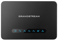 Grandstream HT814 Adaptador Gateway VoIP para telefono analogico ATA de 4 puertos FXS RJ11 4 cuentas SIP 2 Puertos Gigabit Ethernet LAN WAN 10/100/1000 Mbps Router NAT integrado CASTelecom