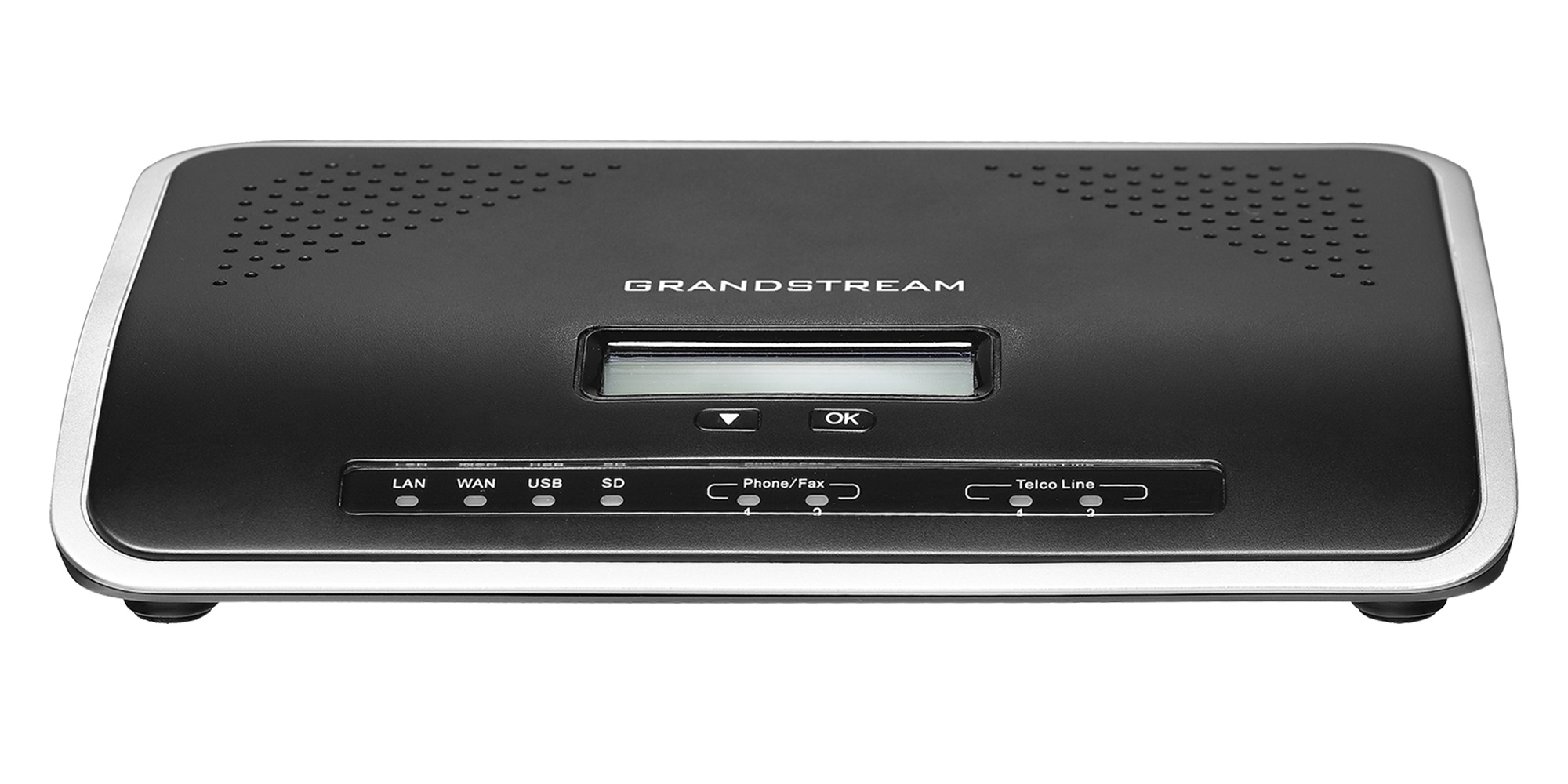 Grandstream Networks UCM6204 Conmutador IP-PBX 4 FXO troncal PSTN Legacy 2 FXS extension analogicos - CASTelecom