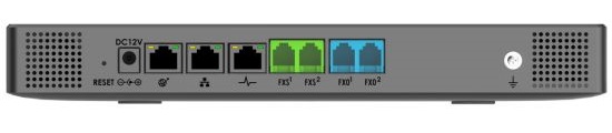 Grandstream Networks UCM6302A Conmutador IP-PBX 2 FXO troncal telefónica analogicas 2 FXS extension analogicos tradicionales 75 llamadas simultaneas - CASTelecom