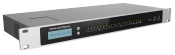 UCM6308A Conmutador Solo Audio Grandstream IP PBX 8 FXO 8 FXS 200 llamadas simultaneas 1500 usuarios LCD Matriz 128x32 Triple puerto Gigabit Router NAT 2 USB 3.0 1 SD CASTelecom
