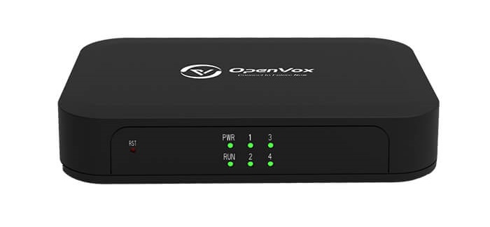 OpenVox iAG400 Series 4 puertos FXS y FXO Puerta de enlace VoIP SIP Analog Gateway frente CASTelecom