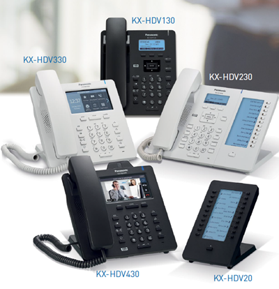 Panasonic Telefonos SIP Serie HDV para Conmutadores y Servidores de Comunicaciones