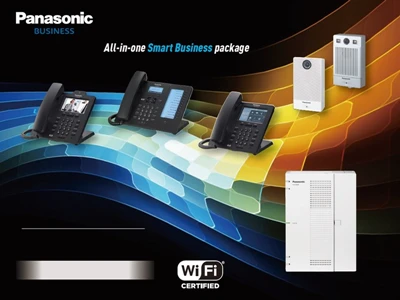 Panasonic Bussiness All in one Smart Business package KX-HTS32 Conmutador PBX Compacto Híbrido IP WiFi Certified