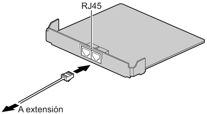 KX-NS5173X Tarjeta de 8 Extensiones Analógicas MCSLC8 Panasonic Esquematico CASTelecom