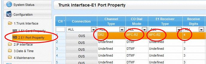 KX-NS8188 Guía de Configuración del Adaptador Gateway para Troncal Digital E1
