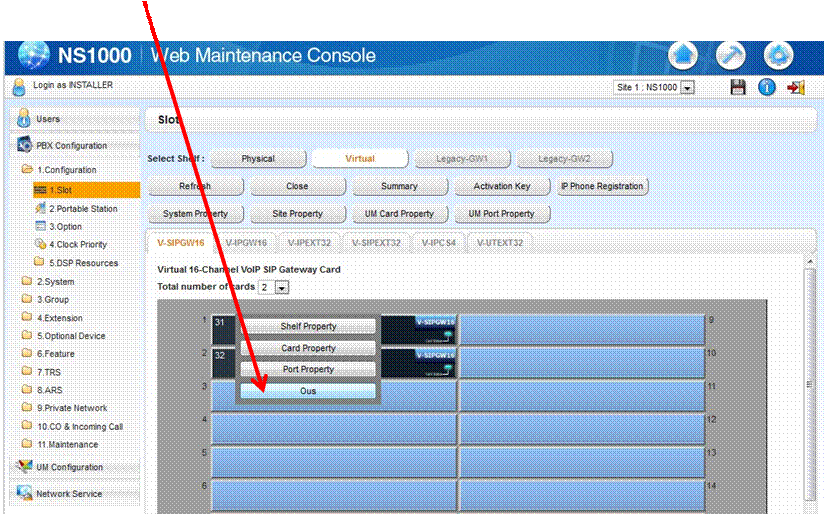KX-NS8188 Guía de Configuración del Adaptador Gateway para Troncal Digital E1