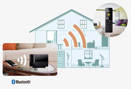Telefóno Inalambrico Panasonic KX-PRD260 con Facilidad Link To Cell o Enlace a Celular.