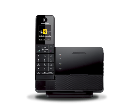 KX-PRD260MEB Diseño Premium Enlace con Su Teléfono Inteligente, Conector USB para Recarga de Energía, Reproducción de Música Estéreo mediante Bluetooth
