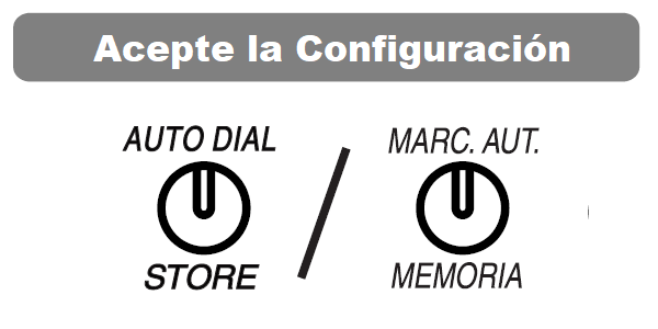 Acepte la configuración de la programación del Conmutador Hibrido Avanzado Panasonic modelo KX-TES824