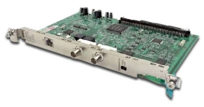KX-TDA0188XJ Tarjeta de Troncal Digital E1 de 30 canales con conexión Coaxial 75 ohms y RJ45 ohms compatible con el estándard ITU-T+ Máximo 4 tarjetas KX-TDA0188 E-1 por equipo PBX+ Para Conmutadores Digitales Panasonic KX-TDA y KX-TDE+ - CASTelecom