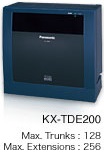 Conmutador IP Puro PBX KX-TDE200