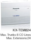 Conmutador Analogico KX-TEM824