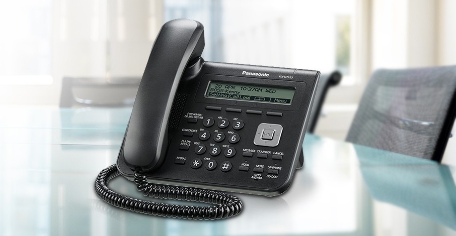 Teléfono Panasonic SIP modelo KX-UT123