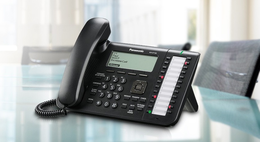 Teléfono Panasonic SIP modelo KX-UT136