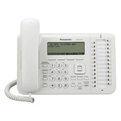 Teléfono Panasonic SIP modelo KX-UT136