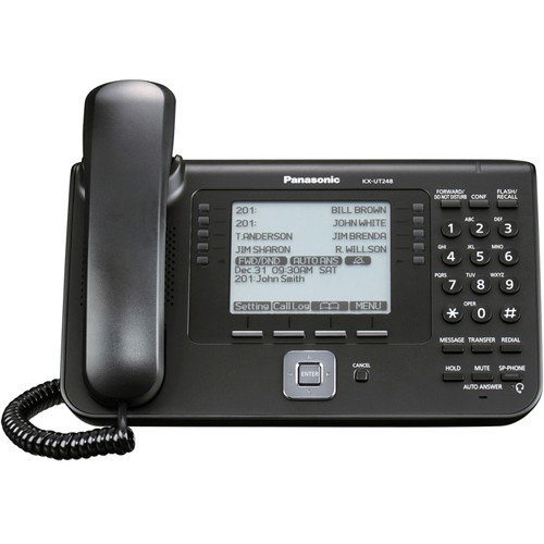 Teléfono Panasonic SIP modelo KX-UT248