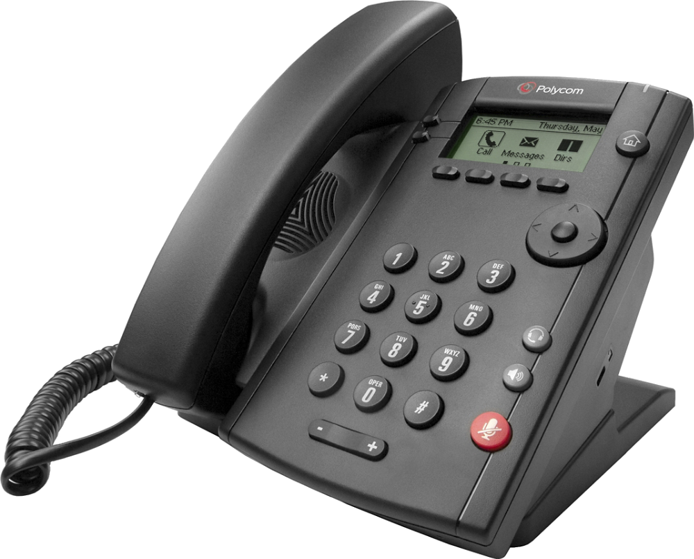 Teléfonos Polycom VVX 101 Código 2200-40250-025