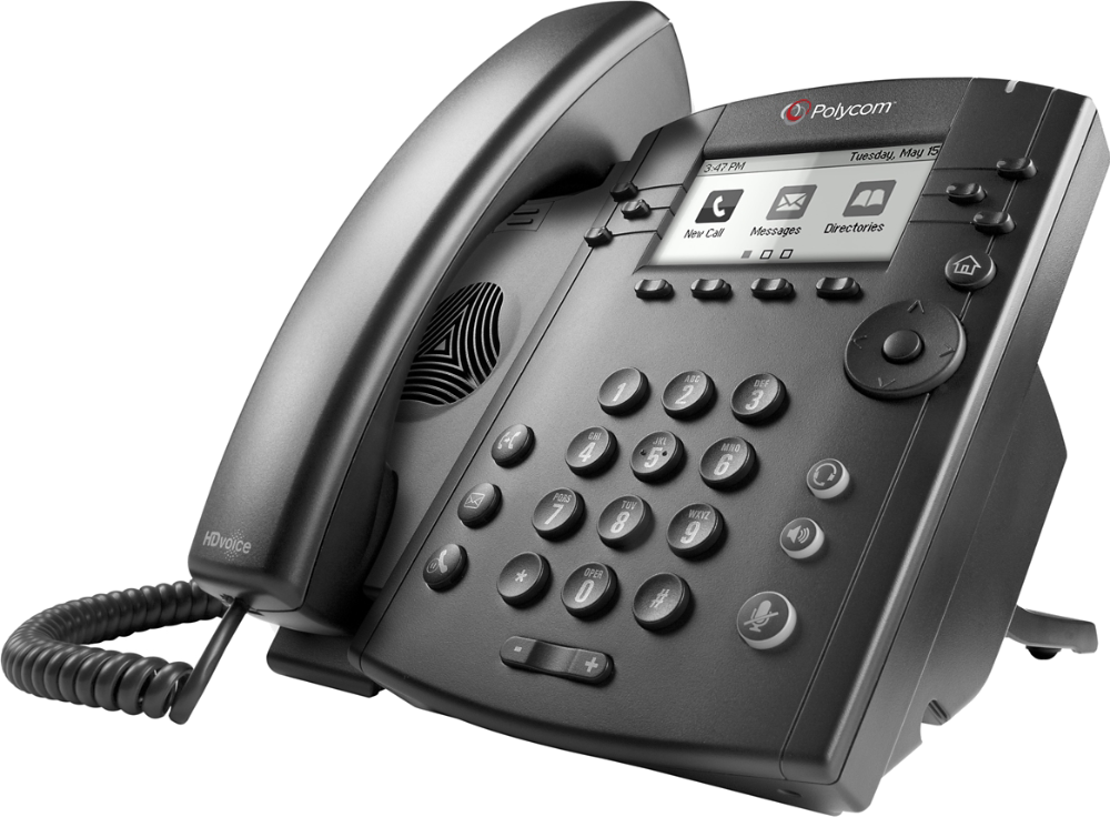 Teléfonos Polycom VVX 300 Código 2200-46135-025