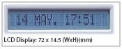 KX-NT265 Pantalla LCD Monocromatica de 1 línea y 16 caracteres